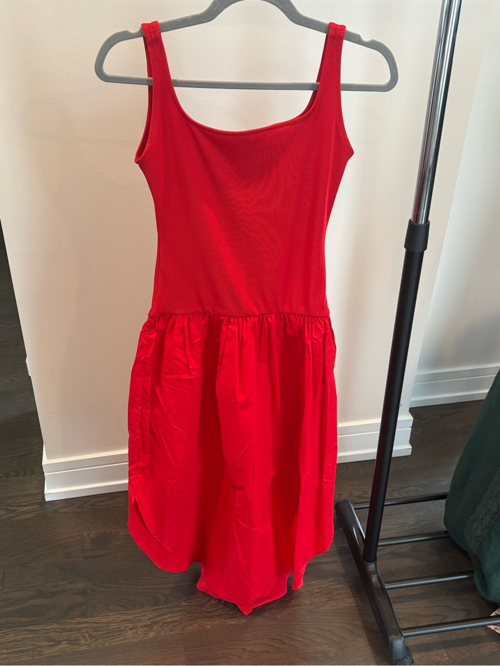 Zara Red Sleeveless Casual Girls' Dress